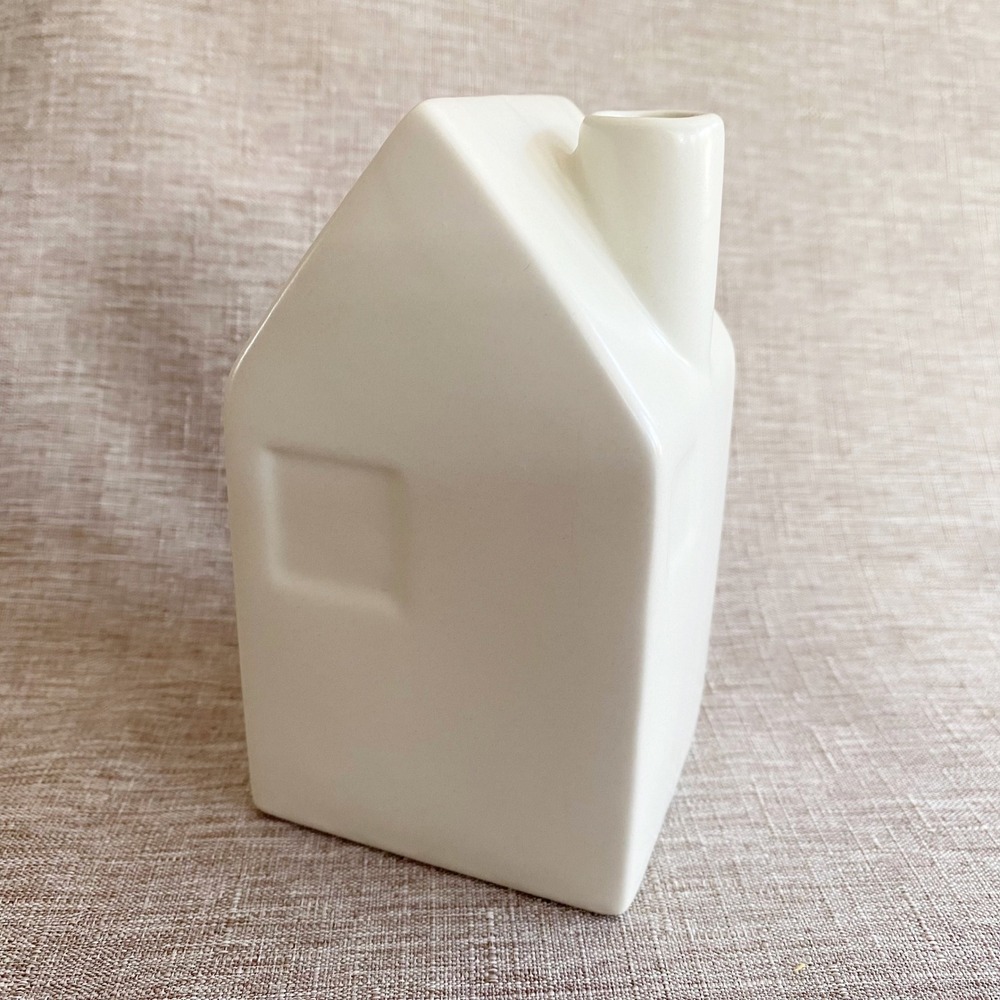 Hearth & Hand Magnolia House Stoneware Bud Vase Cream Modern Farmhouse Decor